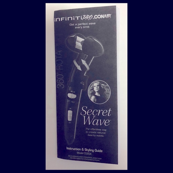 Conair Infiniti Pro Secret Wave, Purple, NEW - Picture 9 of 10